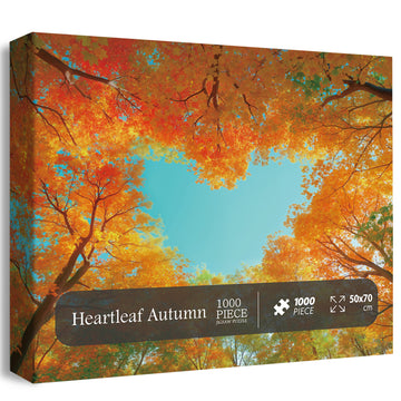 Pun puzzle 1000 pezzi di heartleaf autunno